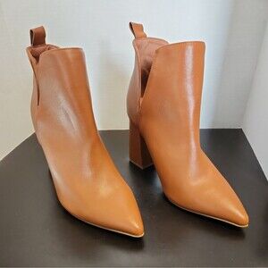 Journee Collection Women's Neima Pull On Booties Sz12 Brown